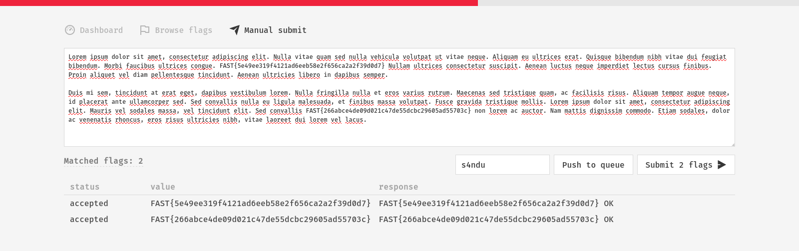 Manual Submitter